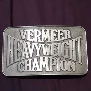 VERMEER HEAVYWEIGHT CHAMPION BUCKLE